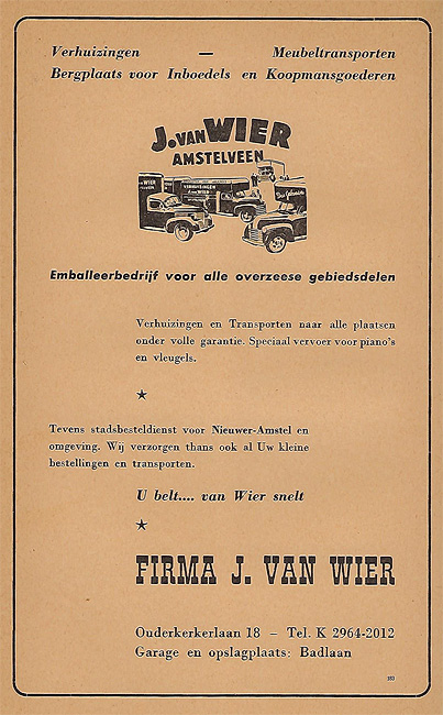 Van Wier Amstelveen