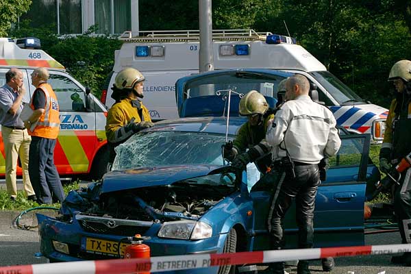 Aanrijding bus