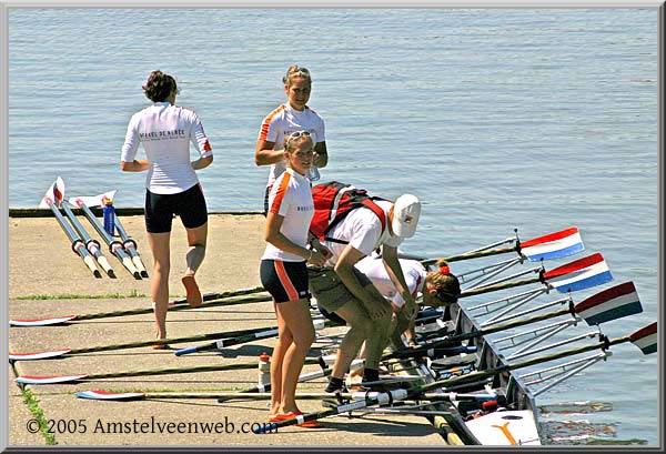 Bosbaan roeien Amstelveen