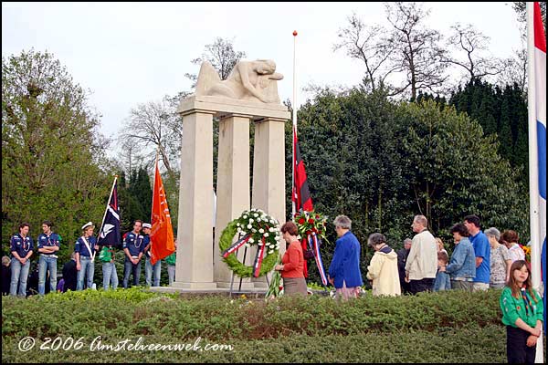 Oorlogsherdenking 2006 Amstelveen