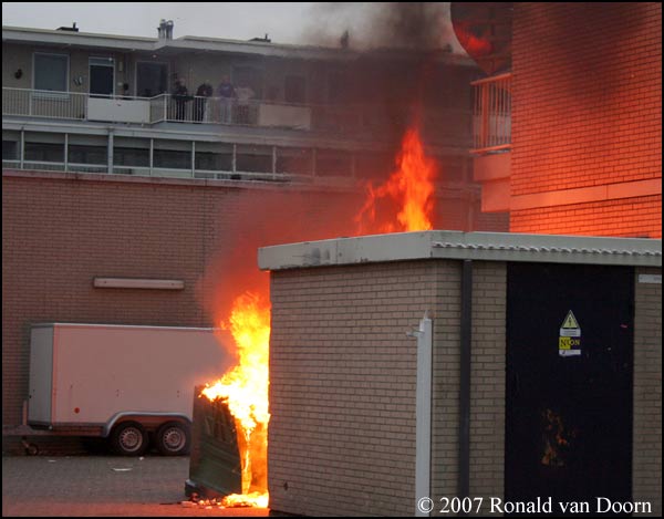 Containerbrand Amstelveen