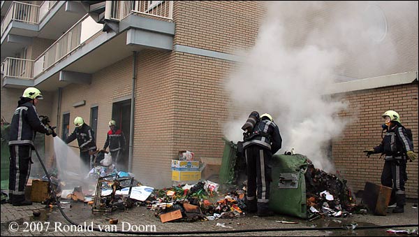 Containerbrand Amstelveen