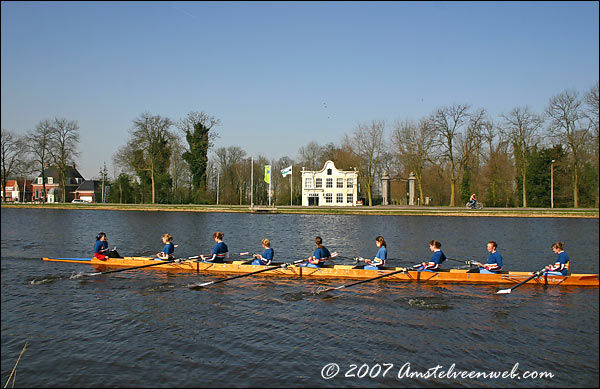 Head of the river Amstelveen