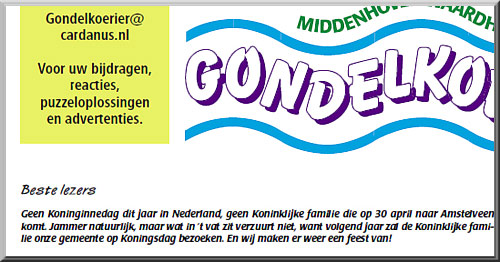 gondelkoerier Amstelveen