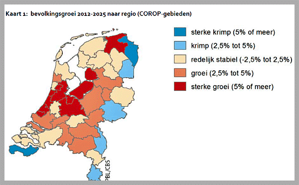 bevolkingsgroei Amstelveen